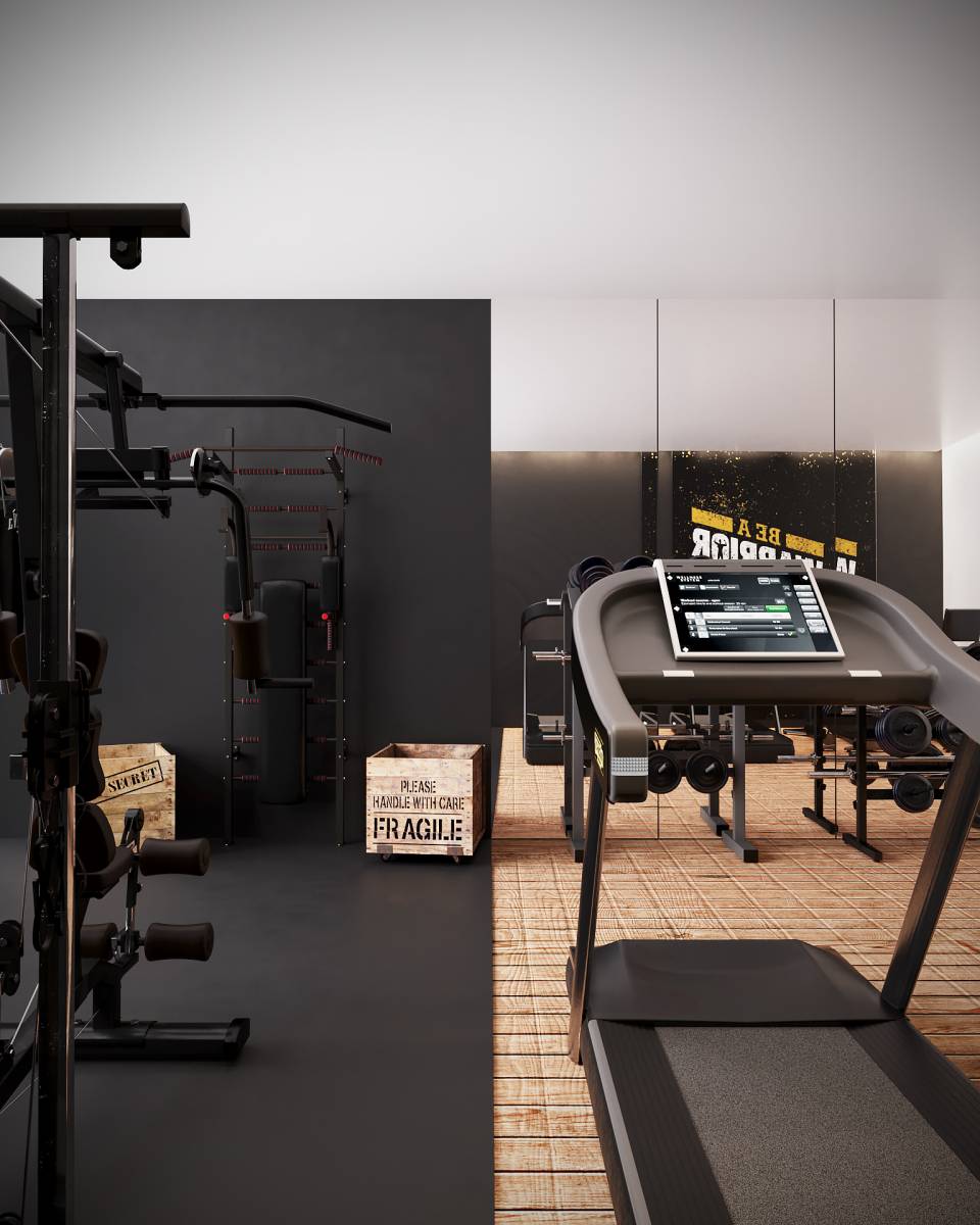 Image 3D Salle de sport